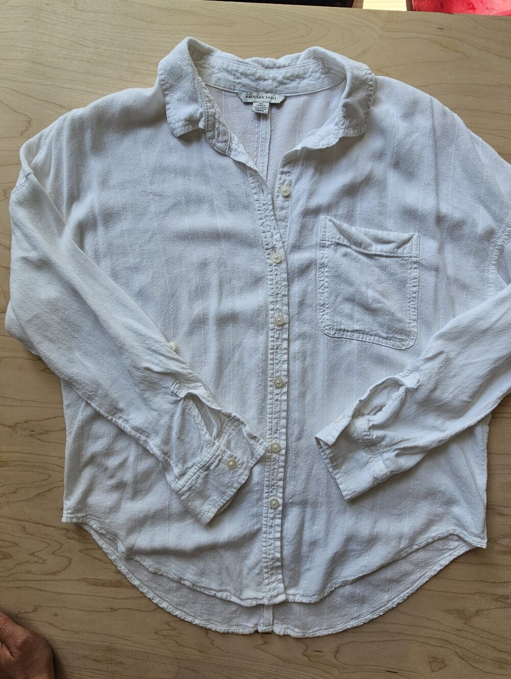 American Eagle Button Down, Size Xxs - Medium